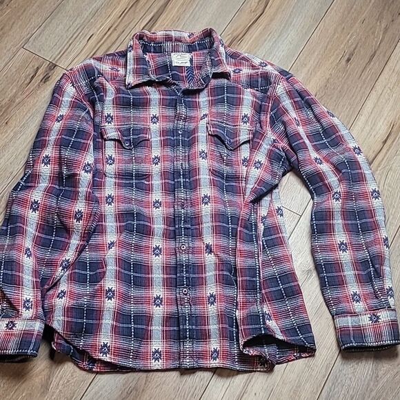 Lucky Brand Flannel Shirt XXL - Picture 1 of 7